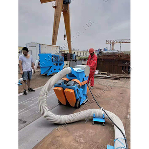 Çimento kaplama için ÇELİK TABAKA derusting kumlama makinesi mobil kumlama makinesi - Product Image 2