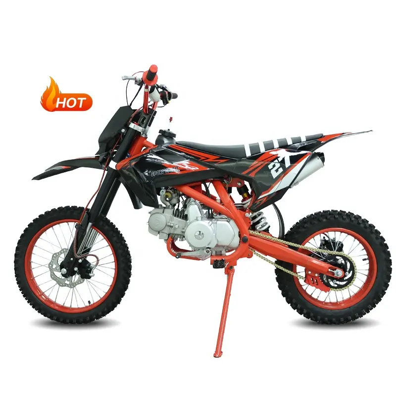 Hot Bán Dành Cho Người Lớn Xăng Xe Đạp Bụi Bẩn 125cc Pit Xe Đạp Offroad Xe Máy 4 Đột Quỵ Off Road Xe Máy Motocross