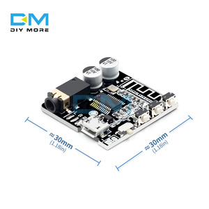 Placa receptora de Audio de diente azul, módulo de música estéreo inalámbrico, placa decodificadora sin pérdidas, mp3, 4,1, 5,0-5V, bricolaje, 3,7