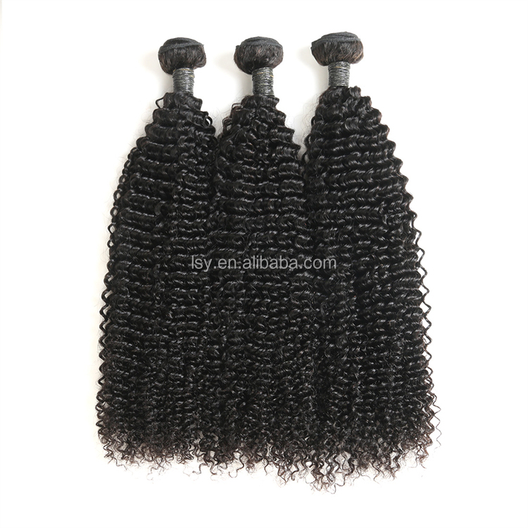 Faisceaux de cheveux bouclés Kinky