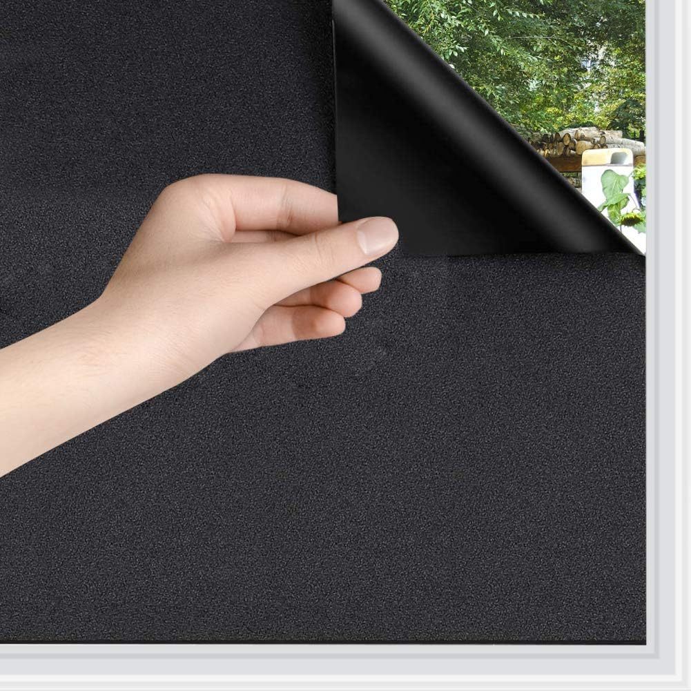 Black Frosted Privacy window film