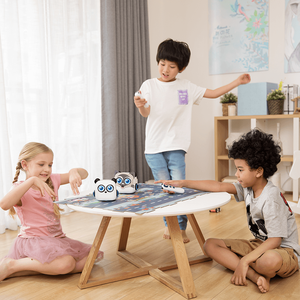 Yeni başlayanlar için 4 + erken kök eğitimi programlanabilir eğitici oyuncak çocuklar için interaktif ekransız kodlama robotu