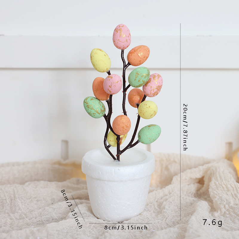 Section de plantes en pot de Pâques d