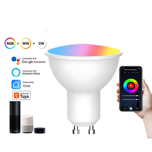 Smart Sensor LED 110V RGBCW 5W 7W <strong>9W</strong> MR16 GU10 Spot Lamp <strong>Lights</strong> With WIFI Bluetooth Dimmerabile Voice Led Bulbs for Tuya Alex - Product Image 1