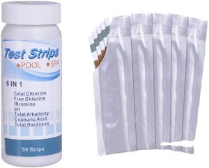 Quick and Accurate <strong>Testing</strong> 6 in 1Test Strips for Water Total Hardness Free Chlorine/Bromine Total Chlorine Alkalinity - Product Image 4