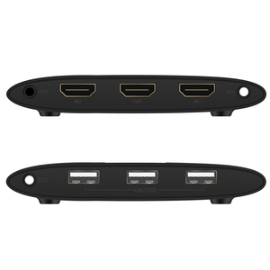新的足够库存最佳新的2X1切换器HDMI KVM切换器，带扩展器控制器USB 2.0 2 pcs电脑笔记本电脑共享显示器鼠标键盘打印机 - Product Image 5