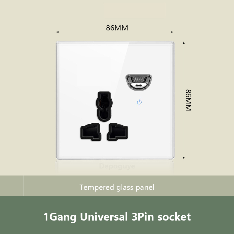 1Gang Universal 3Pin