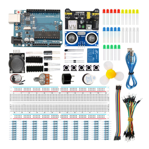 Scinbuny scheda di sviluppo sensore base Starter Kit di programmazione microcontrollore IoT Scratch Kit per la programmazione Arduino