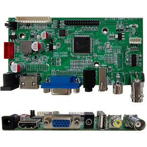 Módulo controlador LCD AV VGA USB para entrada HD MI BNC LVDS con resolución de monitor de pantalla de 1920*1080P y reproductor USB incluido