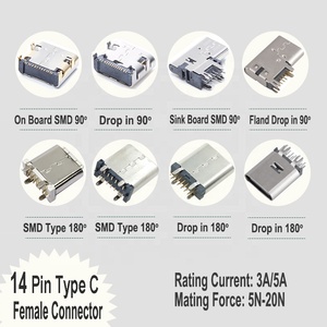Wintai-Tech 6Pin USB C型连接器母C型连接器