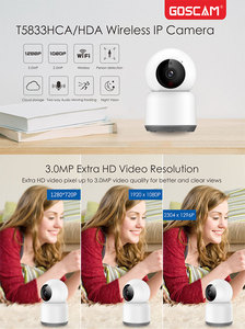 Security System <strong>IP</strong> <strong>Camera</strong> Kit CMOS Imaging Sensor Option Cloud Memory Card Data Night Vision <strong>Recording</strong> <strong>Function</strong> WiFi Recorder - Product Image 6