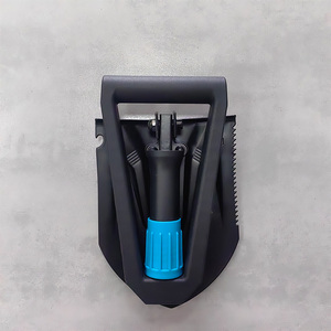 مجرفة التخييم عالية الجودة محمولة للخدمة الشاقة في الهواء الطلق قابلة للطي ، مجرفة بقاء متعددة الأغراض - Product Image 2