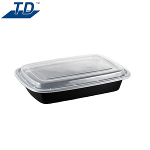 Прямоугольный пластиковый контейнер для еды - Product Image 2