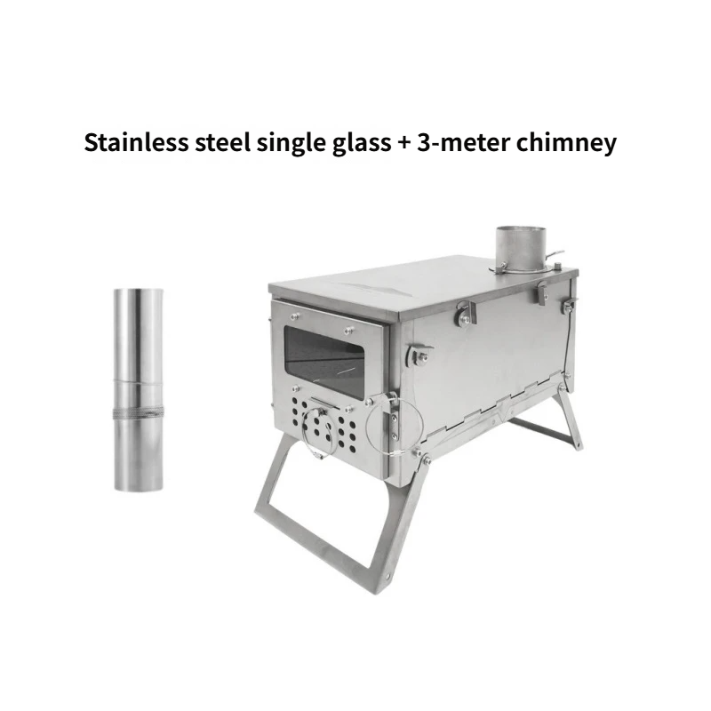 Canna fumaria singola in acciaio inox da 3 m
