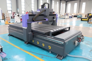 Máquina enrutadora CNC de cambio de herramientas automático ACCTEK de alta eficiencia, 3 ejes, 4 ejes, ATC lineal, gabinete de puerta de madera, enrutador CNC AKM1530C - Product Image 6