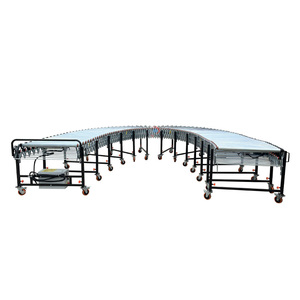 Customized Length Non-slip Flexible Powered Roller <strong>Conveyor</strong> with Skate Wheels for 50kg Feed Bags <strong>Container</strong> <strong>Loading</strong> <strong>Unloading</strong> - Product Image 6
