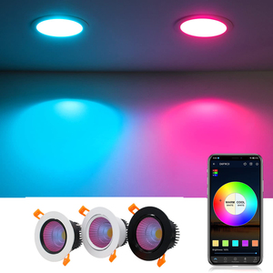 ไฟดาวน์ไลท์ Wifi กันน้ำขนาด6นิ้ว IP65,ไฟ Led ติดเพดานลดแสง RGBCW ควบคุมด้วยเสียงของ Alexa แอป5 W 9W - Product Image 2