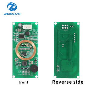 Zwei frequenz NFC USB 125KHz ID 13,56 MHz IC Kontaktloses Lese modul RFID-Zugangs kontrolle Smart Card Reader PCB-Modul - Product Image 6