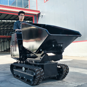 Бесплатная доставка, 1200 кг, мини-погрузчик, самозагружающийся, для строительства, для домашнего использования, вращающийся ковш, мини-самосвал 260 ° - Product Image 1