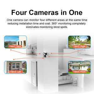Cámara CCTV inalámbrica de visión nocturna a todo Color para exteriores, cámara de seguridad panorámica impermeable, Wifi, a todo color, con función Pan-Tilt, 360 - Product Image 3