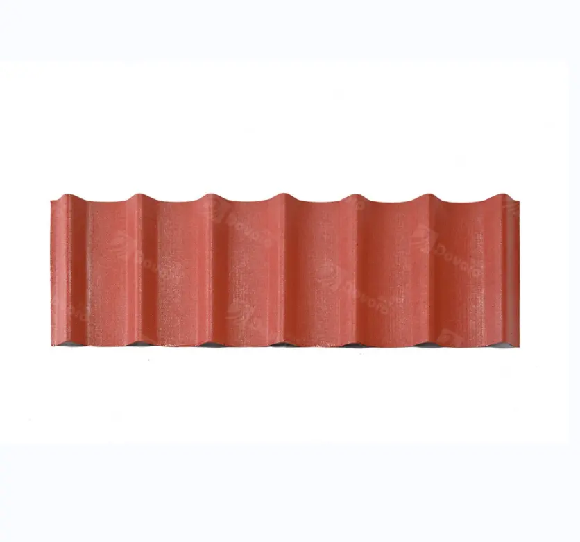 Tuiles décoratives économiques rouges bardeaux d'asphalte stratifiés tôle ondulée toit coloré oem