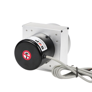 Sensor de potenciómetro de cable de extracción de retorno de resorte 4-20mA longitud de salida medición 2000 mm rango transmisor de carrera lineal - Product Image 6