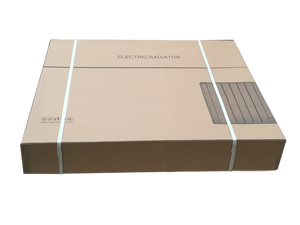 Elemento calefactor de almacenamiento con bloque de cerámica Controlador de termostato digital programable Calentador de habitación de radiador de aluminio eléctrico