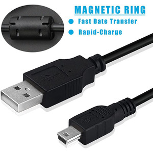 USB2.0玩充电充电数据线mini 5p 5pin 1.8m USB迷你USB PS Move/PS3超薄无线控制器 - Product Image 2