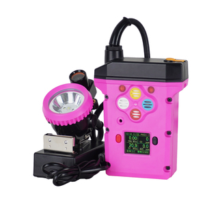 リアルタイムインターホンHDカメラIP65マルチパラメータモニタリング工業用マイニングランプCH4COH2S O2検出LEDベース付き - Product Image 3