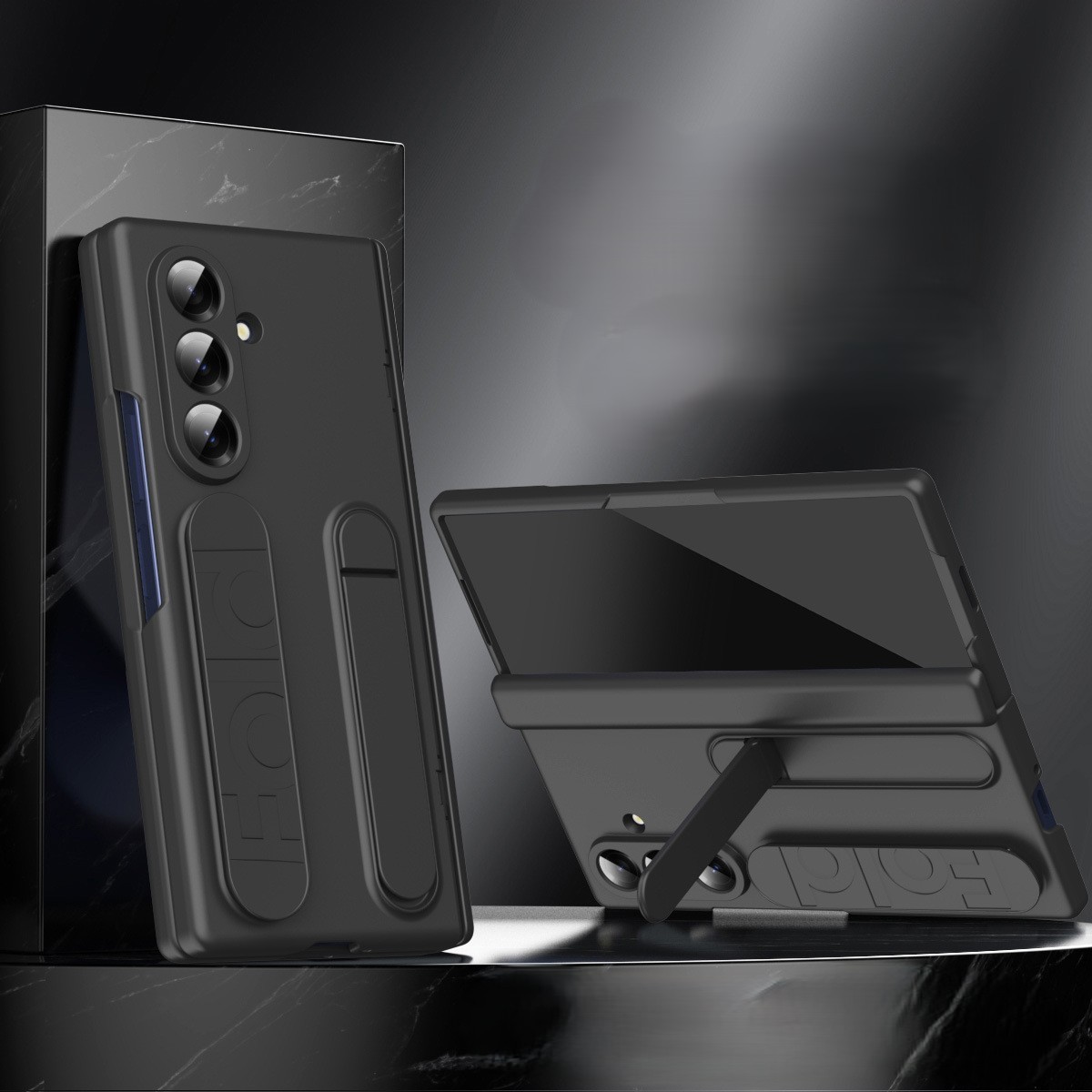 Serie Jet Black: carcasa integrada y película con Bazhe.