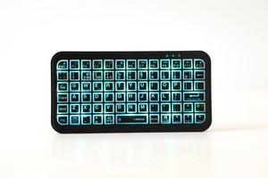 Bán buôn thời trang <span class=keywords><strong>mini</strong></span> USB Bàn phím không dây LED đèn nền cho Mac PC cho Windows 10/8/7/Vista/XP <span class=keywords><strong>OEM</strong></span> ODM vật liệu cao su - Product Image 2