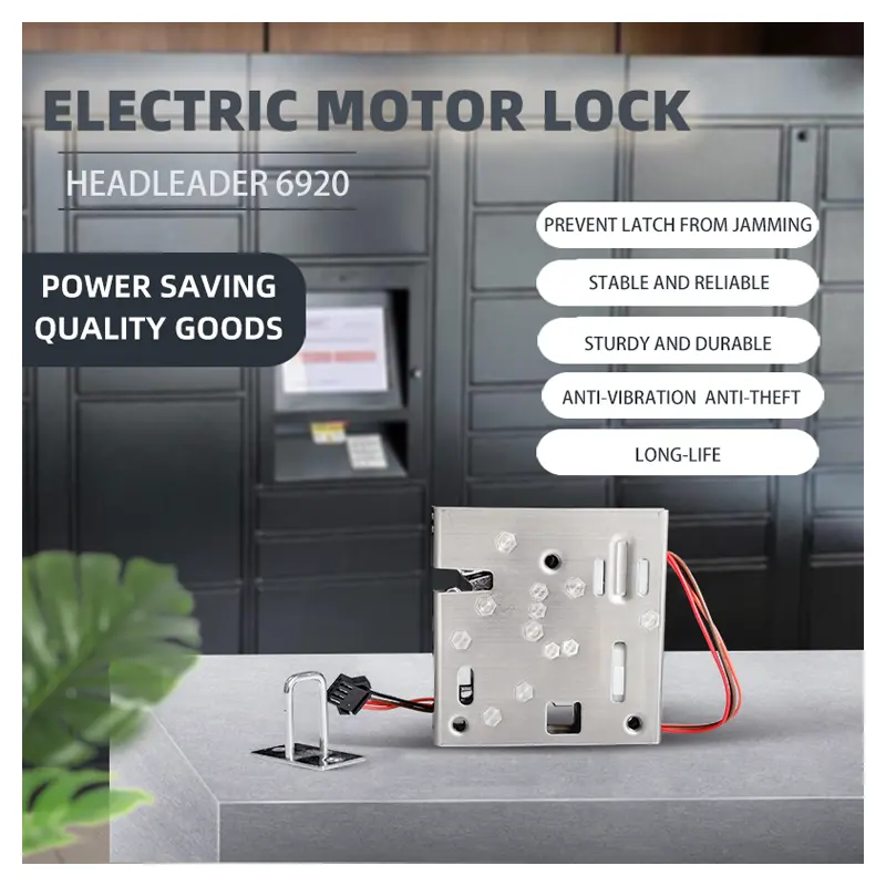 HLD6920 Интеллектуальный Электрический Серводвигатель замок уникальный дизайн Smart Ltach для интеллектуальных шкафчиков и освежающих поставок