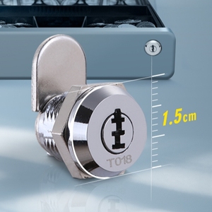 M4 High Security International Patent Mini <strong>New</strong> <strong>Key</strong> System Cam <strong>Lock</strong> for Cash Box Money Box Mail Box with Master and User <strong>Key</strong> - Product Image 2