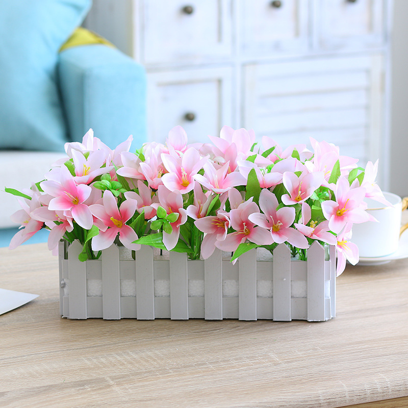 Nouveau Lily de 30 cm, rose clair