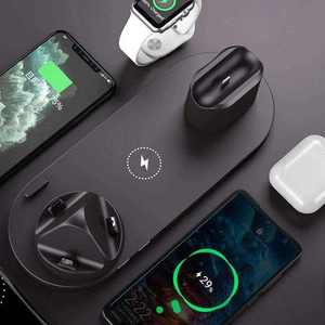 Amazons en çok satan Chovm en çok satılan ürün için hızlı 3 Qi Airpods Iwatch telefon 6 In 1 kablosuz şarj - Product Image 4