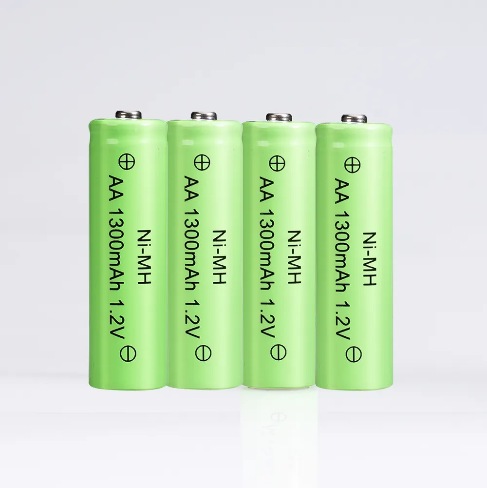 Panasonic — batterie rechargeable, couronne V, ni-cd, 1.2V, 8 1300mAh, batteries nickel-cadmium, accus AA