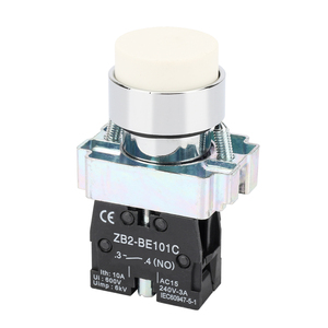 OEM und ODM XB2 Not-Aus-Schalter Flacher Druckknopf schalter mit 10A max. Aktuelle IP40-Ebene aus Metall und Kunststoff - Product Image 3