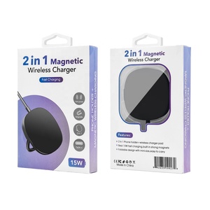 <strong>2</strong> <strong>in</strong> <strong>1</strong> 15W Wireless Charger PD Fast Charging Magnetic Charger for I Phone 12 13 14 15 Pro Max Wireless Charging - Product Image 2