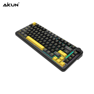 Triple Mode Wireless Rechargeable Gaming <strong>Keyboard</strong> with <strong>Mechanical</strong> Switch-Gasket 5 Structure-RGB Backlight-Multi OS-Smart Display - Product Image 3