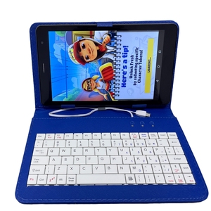 Tablet pc da 8 pollici 3g dual sim tablet pc android con tablet con custodia per tastiera sim card