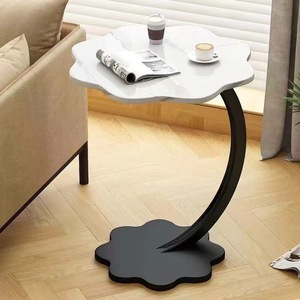 Venta al por mayor multifunción duradero estilo moderno en forma de flor tablero de muebles de salón mesa de centro moderna con diferentes tamaños - Product Image 2