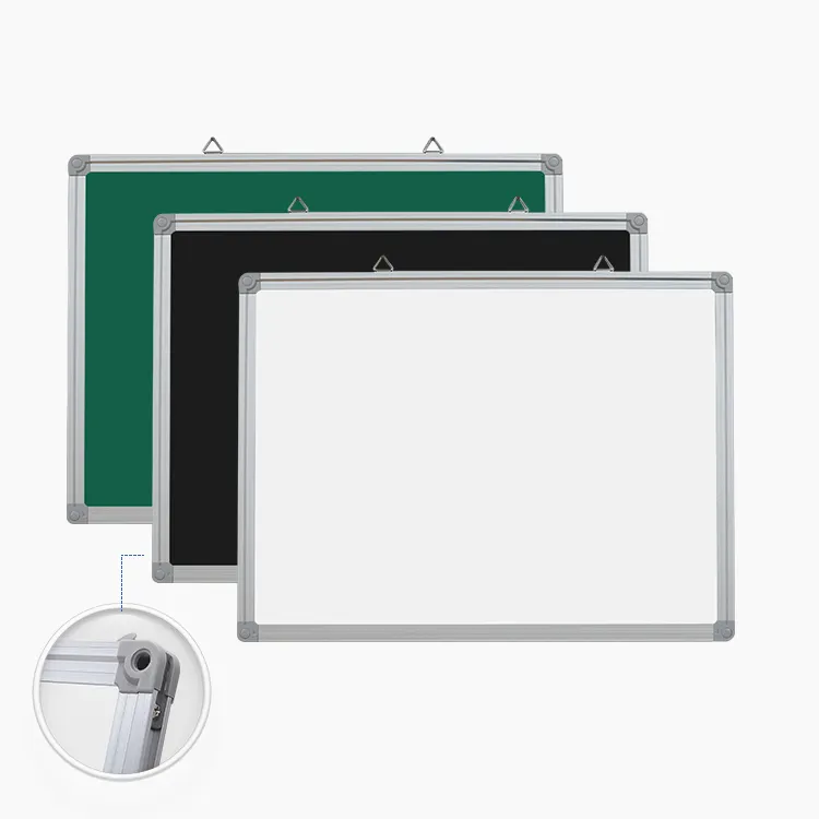 Hochwertiges und preisgünstiges Whiteboard Magnetisches Whiteboard mit Aluminium rahmen Wöchentliches Combo Board für Menü-Memo-Notizen