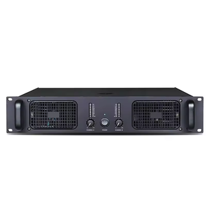 2U Two Channel Professional Power <strong>Amplifier</strong> <strong>2</strong>*650W 8ohms Stereo <strong>Output</strong> Class H Sound System Profession Audio <strong>Amplifier</strong> - Product Image 1