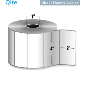 Chất Lượng Tốt Trực Tiếp Nhiệt Nhãn Ba Bằng Chứng 4x2 Inch 101.6*50.8Mm Nhiệt Nhãn Cuộn Vận Chuyển Nhãn - Product Image 4