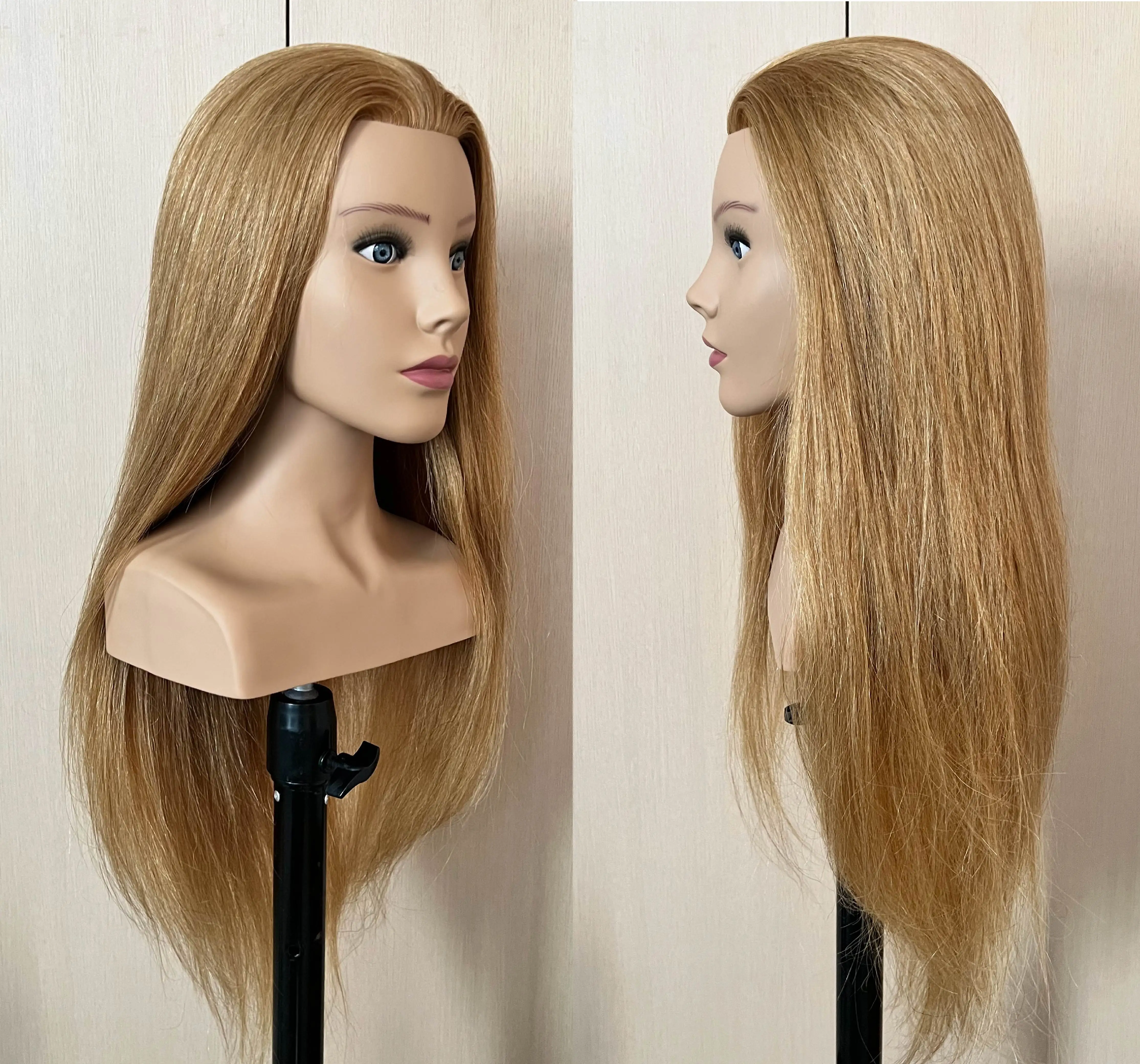 Mannequins cheveux épaules miel