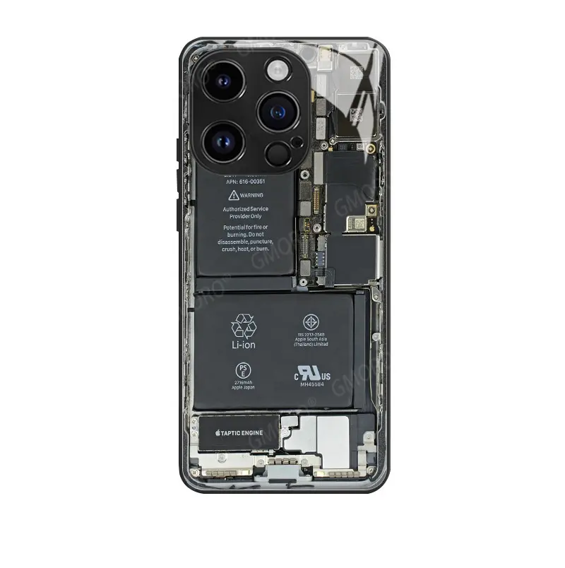 Devre tasarım telefon iphone için kılıf 15 Huawei Samsung xiaomi cam koruyucu kılıf 13pro toptan sert malzemeler durumda
