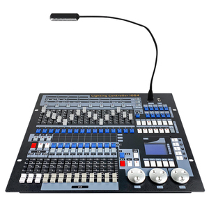 Kingkong 1024 DMX сценический Контроллер освещения система микшера включает в себя датчик фотоэлемента вспышки таймера музыкальной консоли диммеры - Product Image 2
