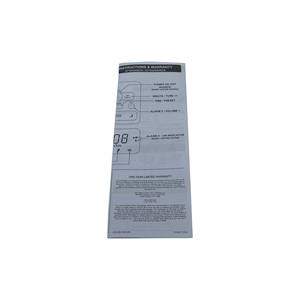 Katalog baskı için özel tasarım broşür baskı hizmet küçük kullanım kılavuzu kitapçık/talimat kitap baskı - Product Image 3