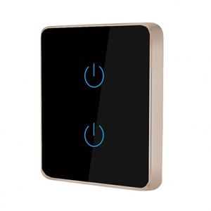 EU標準N + L TuyaアプリスマートWiFiタッチZigbeeスイッチWiFiワイヤレススイッチ金属フレームスイッチ付き - Product Image 6