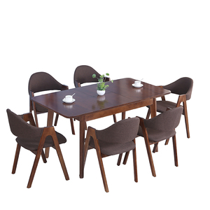 Custom Small Spaces Home Office Furniture <strong>Square</strong> Rectangle Wood Modern Live Edge Walnut <strong>Expandable</strong> Foldable Dining <strong>Table</strong> - Product Image 3